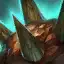 Rammus ability Defensive Ball Curl should be leveled first.