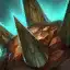 Rammus ability Defensive Ball Curl should be leveled third.