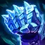 Iceborn Gauntlet should be final item in your build.